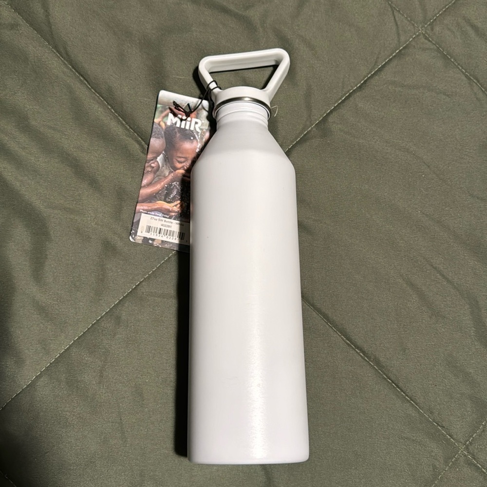 New White MiiR Water Bottle 27oz